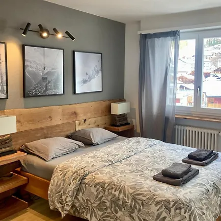 アパート Views And Location In Leukerbad! *