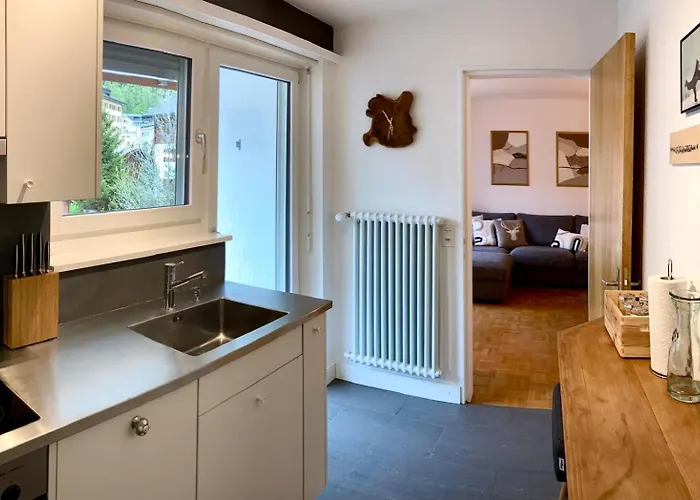 شقة Views And Location In Leukerbad!