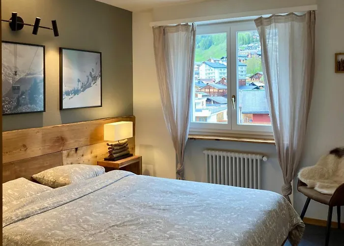 Views And Location In Leukerbad! شقة لوكباد