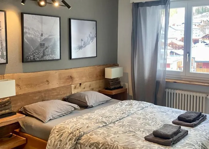 شقة Views And Location In Leukerbad! *